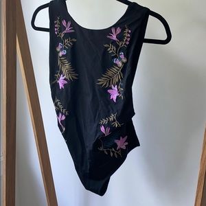 EMBROIDERED SWIMSUIT